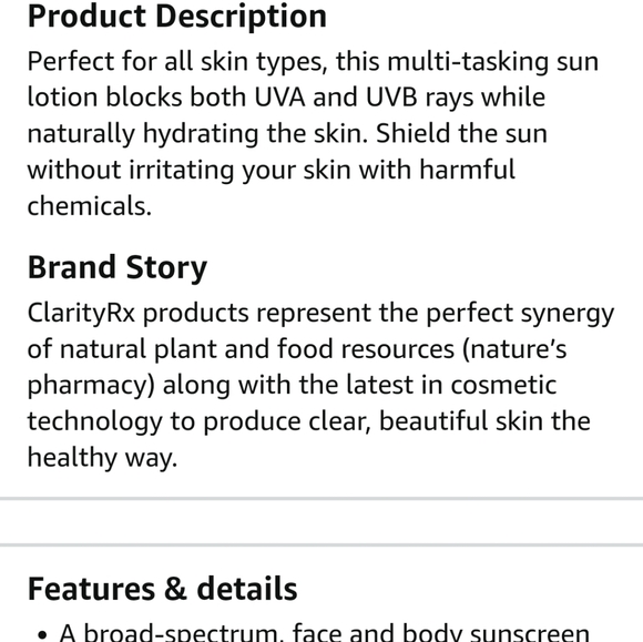 NWOB CLARITY RX SKIN DEFENSE ENVIRONMENTAL PROTECTION SPF 50 - Picture 3 of 11